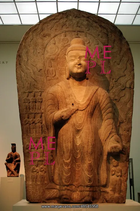 : Buddha Maitreya. Stela dated between 489-495. Northern Wei D : Buddha Maitreya. Stela dated between 489-495. Northern Wei D
