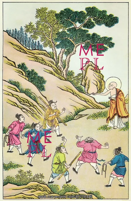  : BUDDHA THROWS ROCK