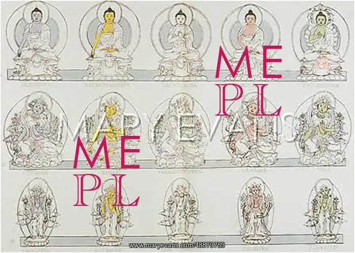  : FIVE BUDDHAS