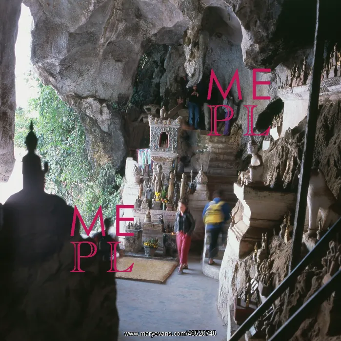 : Buddhist caves, Luang Prabang, Laos : Buddhist caves, Luang Prabang, Laos