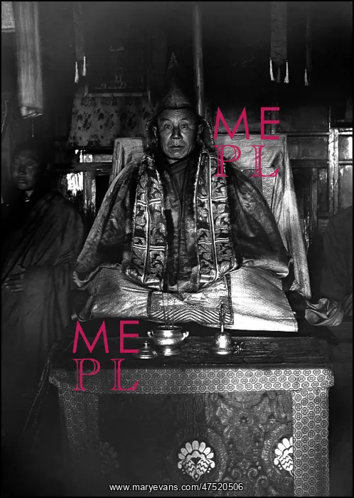 : Buddhist Head Monk - Xinjiang : Buddhist Head Monk - Xinjiang
