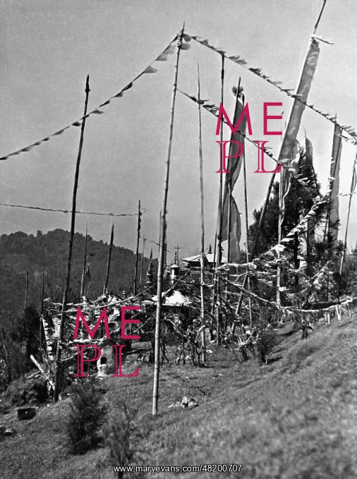: Buddhist monastery in India, 1936 : Buddhist monastery in India, 1936
