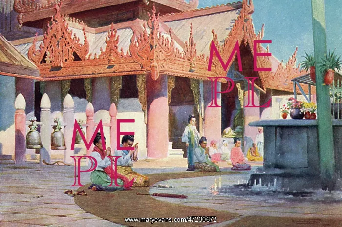 : BUDDHIST PAGODA, BURMA : BUDDHIST PAGODA, BURMA