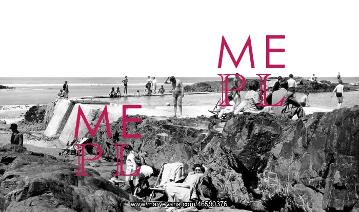  : Bude, the Bathing Pool c1960