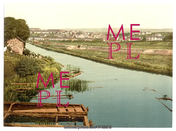  : Bude, from the canal, Cornwall, England