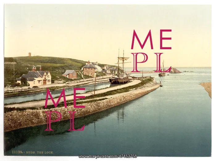 : Bude, the lock, Cornwall, England : Bude, the lock, Cornwall, England
