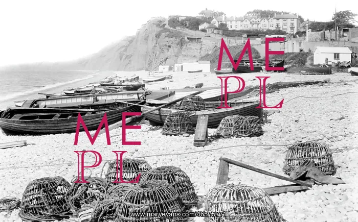  : Budleigh Salterton, the Beach 1925
