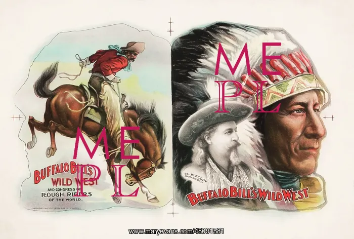 : Buffalo Bill Cody and his Wild West show : Buffalo Bill Cody and his Wild West show
