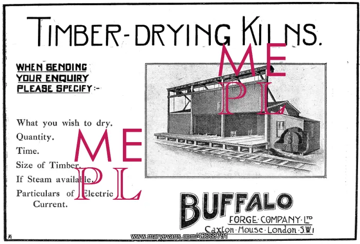 : Buffalo Forge Company - Timber Drying Kilns : Buffalo Forge Company - Timber Drying Kilns