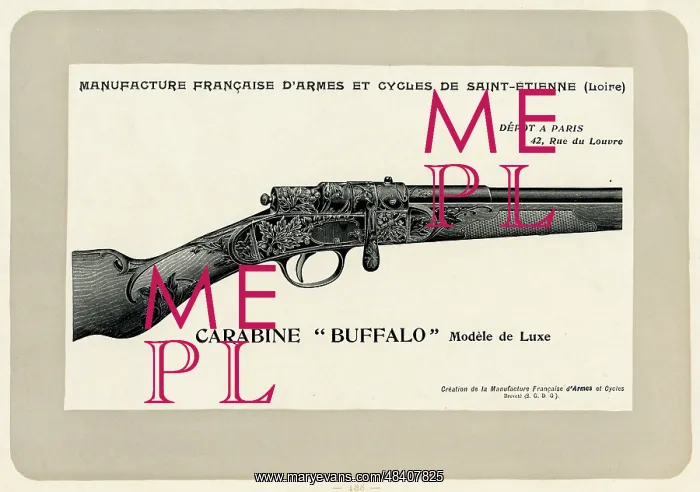 : Buffalo rifle by Mimard & Blachon : Buffalo rifle by Mimard & Blachon