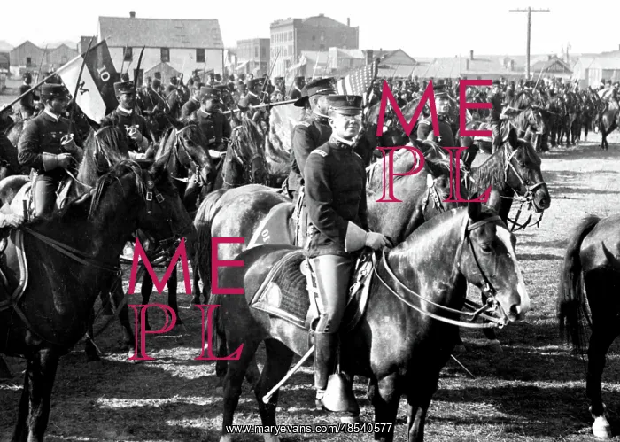 : Buffalo Soldiers, 10th Cavalry Regiment, 1903 : Buffalo Soldiers, 10th Cavalry Regiment, 1903
