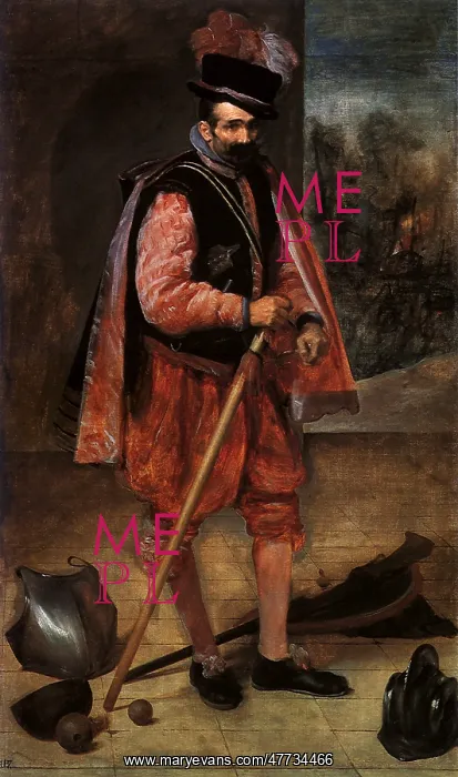 : The Buffoon Called Don Juan of Austria, by Velazquez : The Buffoon Called Don Juan of Austria, by Velazquez