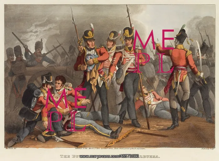: The Buffs at the Battle of Albuera : The Buffs at the Battle of Albuera