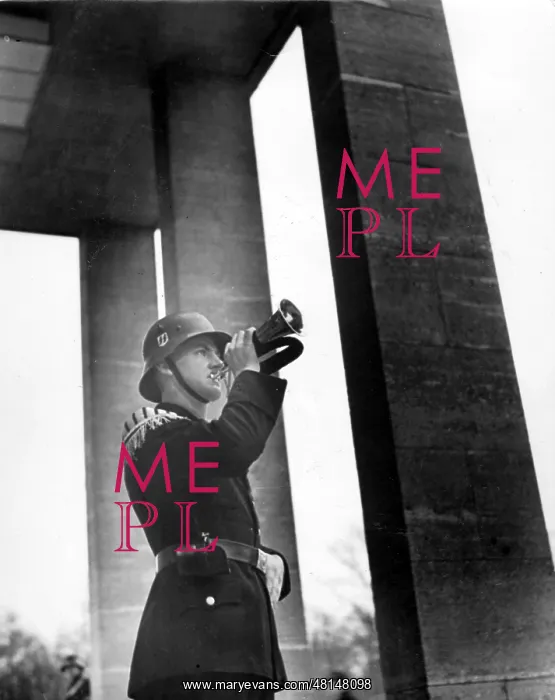 : Bugler of the SS Bodyguard Regiment Adolf Hitler, 1938 : Bugler of the SS Bodyguard Regiment Adolf Hitler, 1938