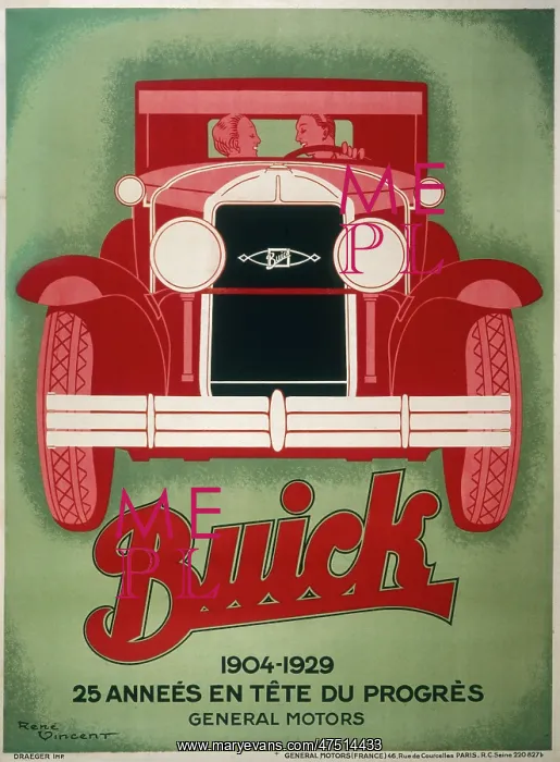 : BUICK ADVERTISEMENT 1929 : BUICK ADVERTISEMENT 1929