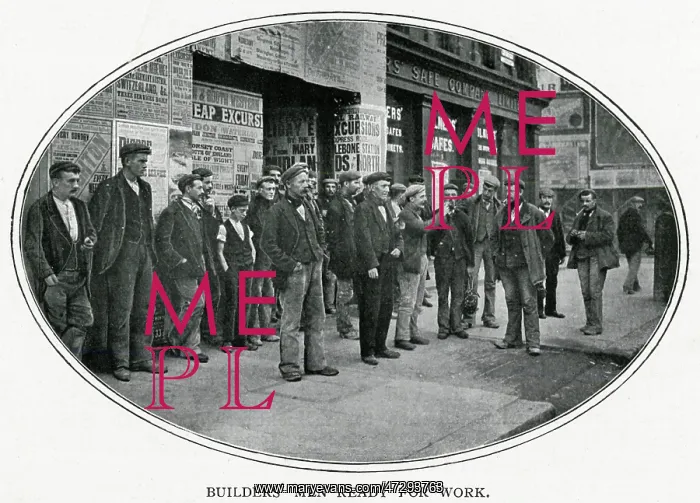  : Builders Wait for Hire 1900