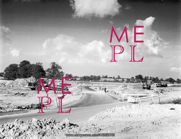 : BUILDING THE M1 MOTORWAY : BUILDING THE M1 MOTORWAY
