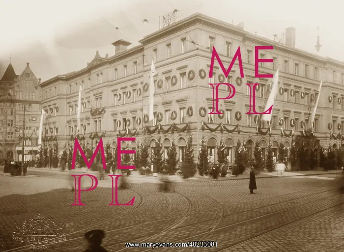 : Building in Munich, 1890-1910 : Building in Munich, 1890-1910