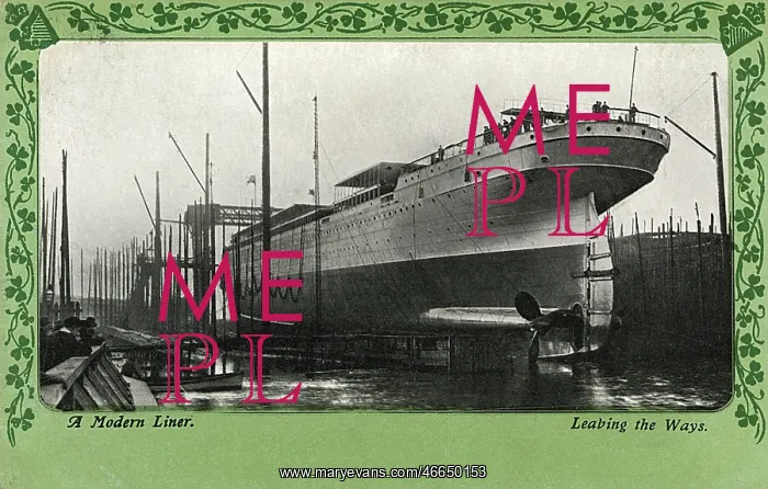 : Building an Ocean Liner at Harland & Wolff, Belfast : Building an Ocean Liner at Harland & Wolff, Belfast