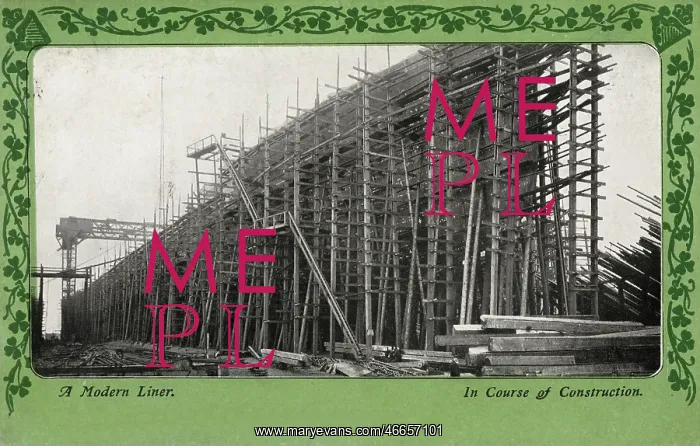 : Building an Ocean Liner at Harland & Wolff, Belfast : Building an Ocean Liner at Harland & Wolff, Belfast