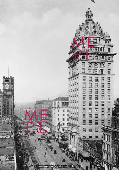 : Call Building in San Francisco, 1906 : Call Building in San Francisco, 1906