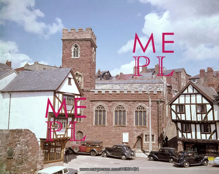 : Buildings in Stepcote Hill, Exeter, Devon : Buildings in Stepcote Hill, Exeter, Devon