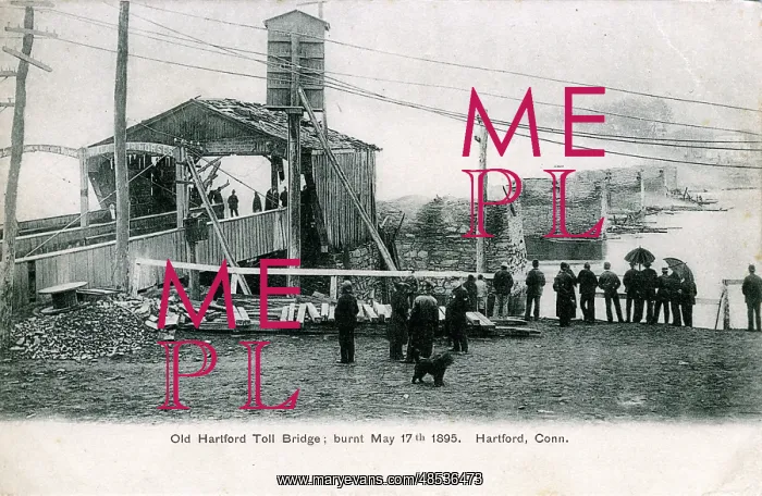 : Bulkeley Toll Bridge, Hartford, Connecticut : Bulkeley Toll Bridge, Hartford, Connecticut