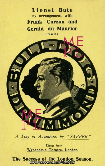 : Bull-Dog Drummond, a play by Sapper : Bull-Dog Drummond, a play by Sapper