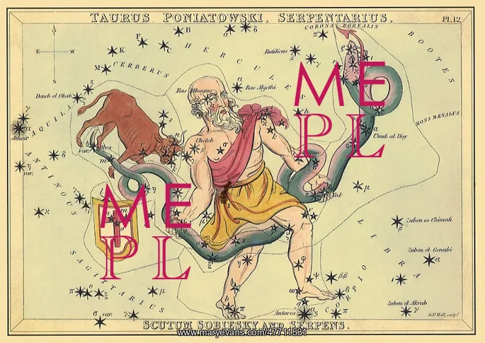 : Bull with Man and Snake : Bull with Man and Snake