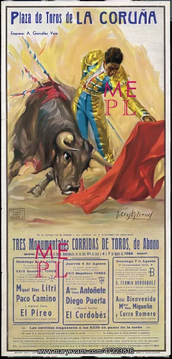  : BULLFIGHT - LA CORUNA