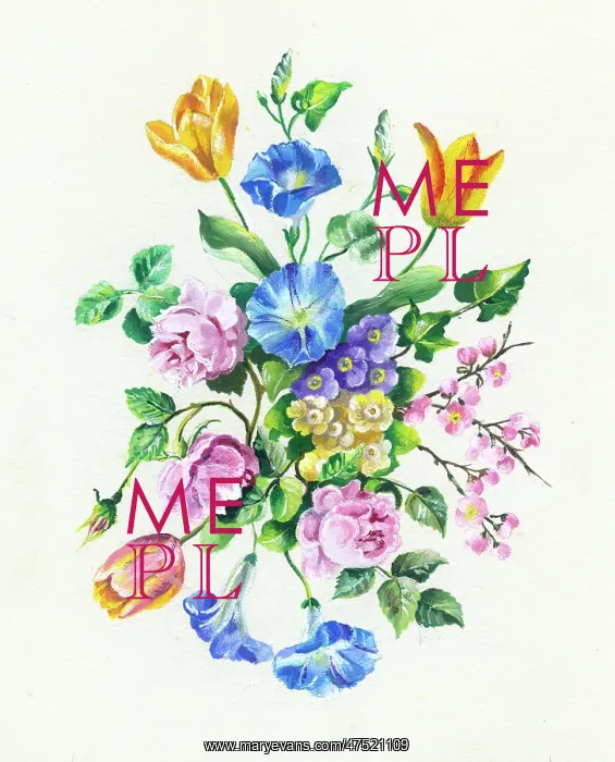 : Bunch of early summer flowers : Bunch of early summer flowers