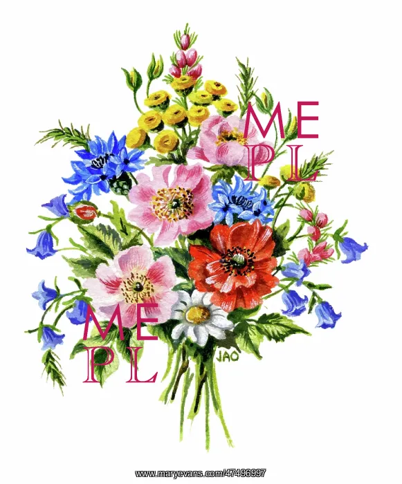  : A bunch of Summer Flowers