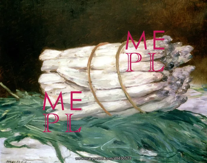 : Bundle of Asparagus Artist: Edouard Manet : Bundle of Asparagus Artist: Edouard Manet