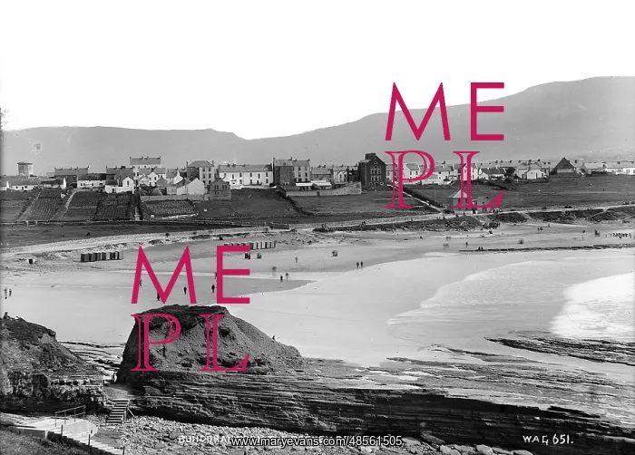 : Bundoran from the Roguey Rocks : Bundoran from the Roguey Rocks