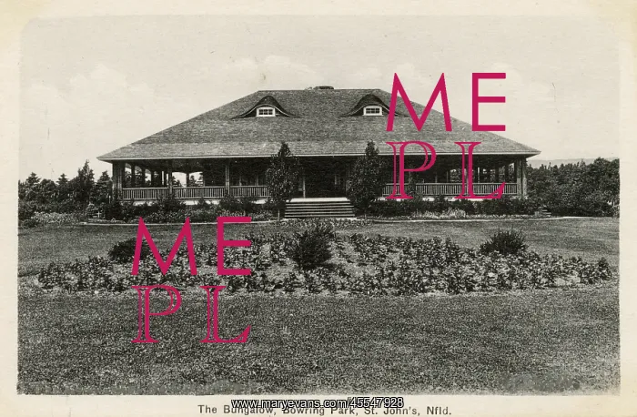 : The Bungalow, Bowring Park, St. John's, Newfoundland, Canada : The Bungalow, Bowring Park, St. John's, Newfoundland, Canada