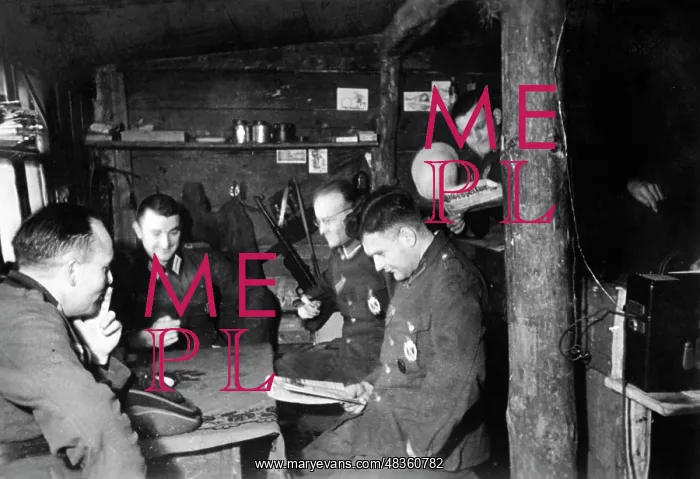 : Bunker of a company command post of the Wehrmacht, 1941 : Bunker of a company command post of the Wehrmacht, 1941