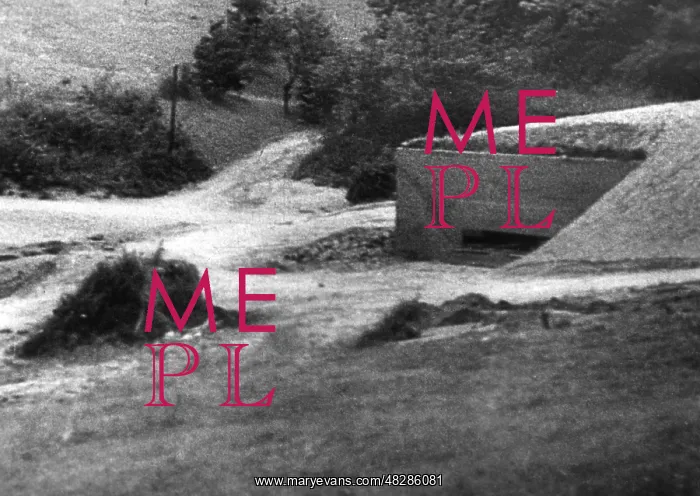 : Bunker complex at the Siegfried Line, 1939 : Bunker complex at the Siegfried Line, 1939