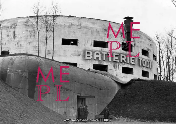 : Bunker of a long distance fighting battery, WW2 : Bunker of a long distance fighting battery, WW2