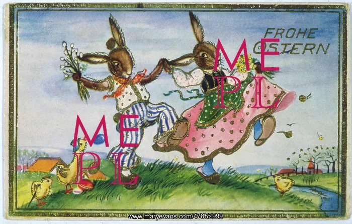 : TWO BUNNIES DANCE : TWO BUNNIES DANCE
