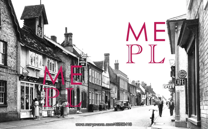  : Buntingford, High Street c1955