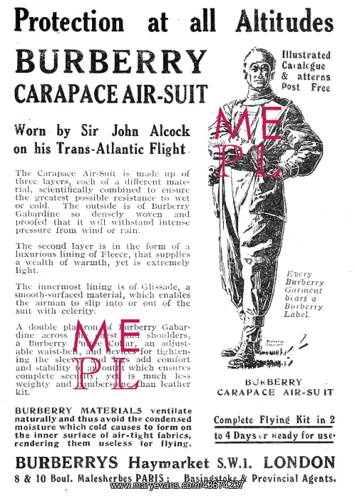 : Burberry Carapace Air-Suit : Burberry Carapace Air-Suit