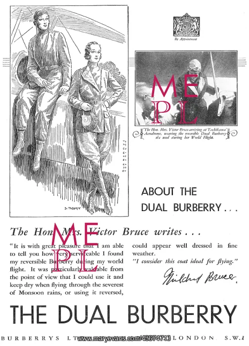 : Burberrys The Dual Burberry 1932 : Burberrys The Dual Burberry 1932