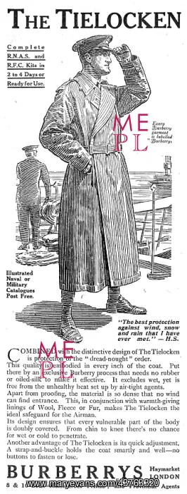 : Burberry's Tielocken Flying Coat : Burberry's Tielocken Flying Coat