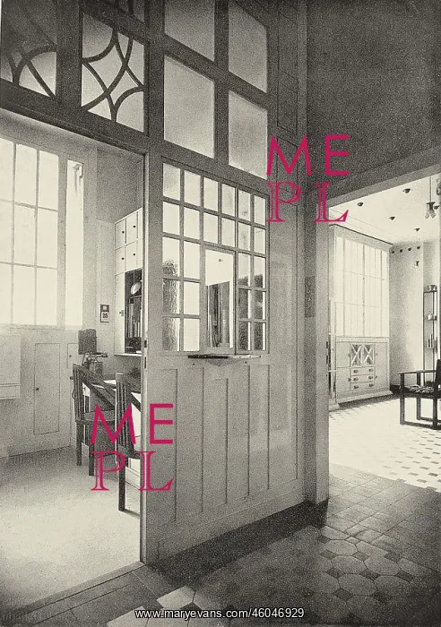 : Bureau of the Wiener Werkstaette in Vienna : Bureau of the Wiener Werkstaette in Vienna
