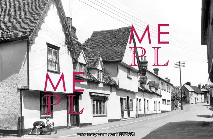  : Bures, High Street c1955