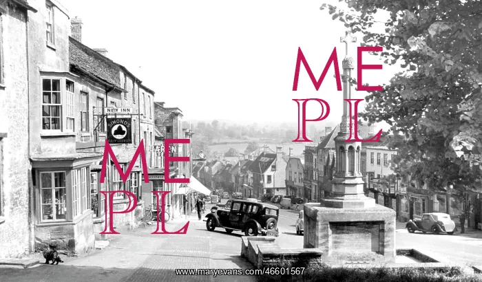  : Burford, High Street c1955
