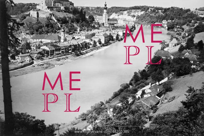 : Burghausen an der Salzach, 1939 : Burghausen an der Salzach, 1939