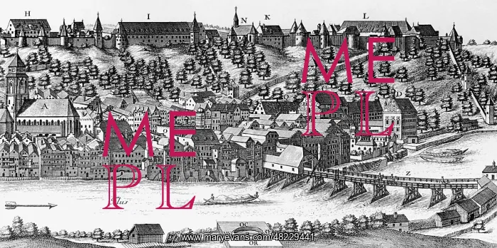 : Burghausen on the Salzach : Burghausen on the Salzach