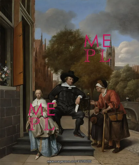 : The Burgomaster of Delft and his Daughter : The Burgomaster of Delft and his Daughter