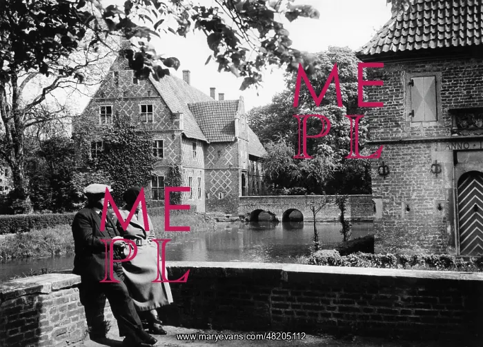 : Burgsteinfurt Castle, 1935 : Burgsteinfurt Castle, 1935